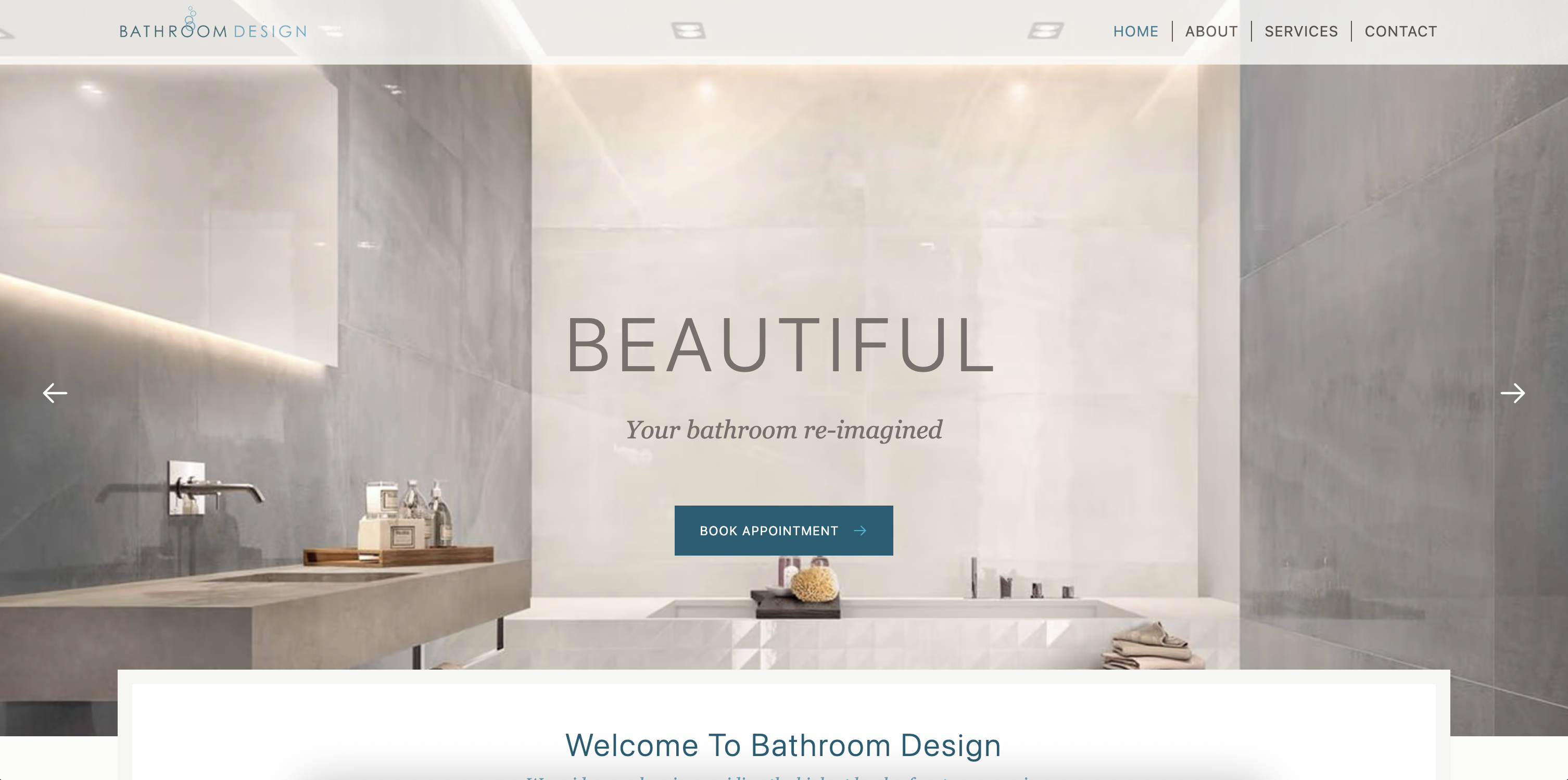 Homepage hero and call to action